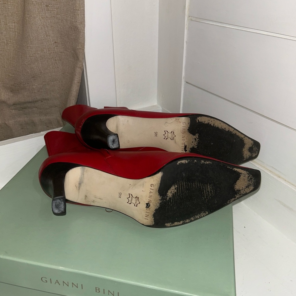 Gianni Bini Anya611 Heels – Apple Red – Size 9M ❤️ - Picture 4 of 5